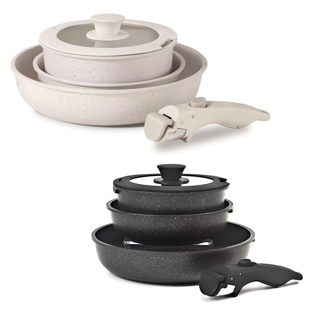 Set Ollas PREMIUM Con Mango Desmontable Donnor