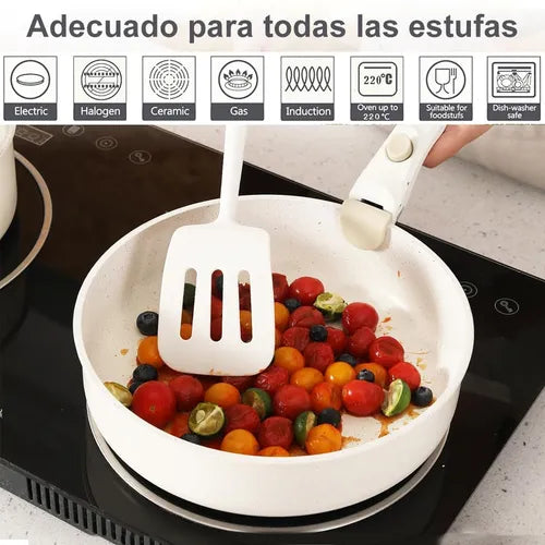 Set Ollas PREMIUM Con Mango Desmontable Donnor