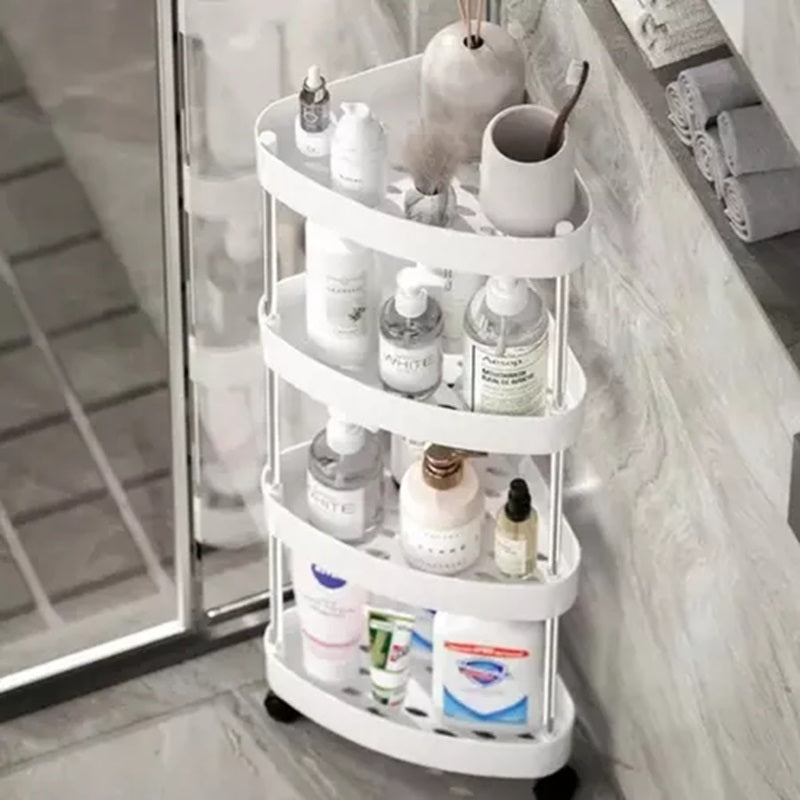 Estante Organizador 4 Niveles Color Blanco