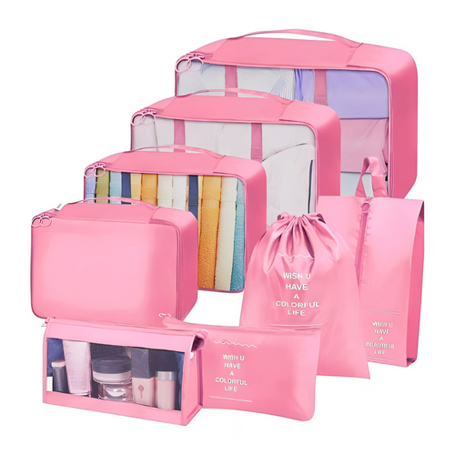 Bolsas De Viaje X 8 Piezas Extrafuerte